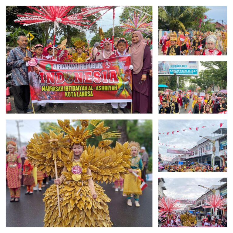 Pawai Alegoris Memperingati Hari Kemerdekaan Ke-79 Tahun 2024